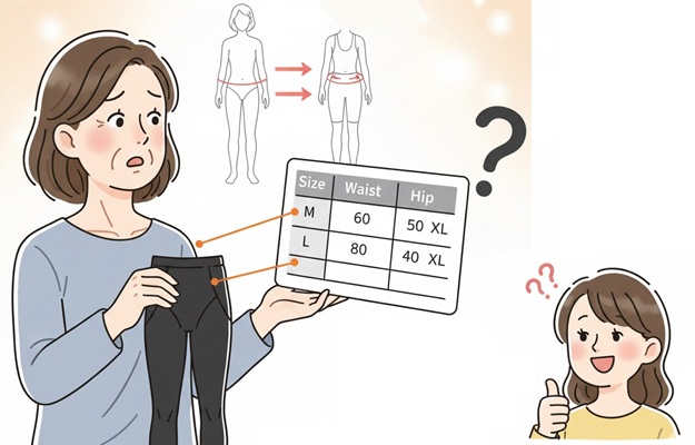 パワーフィット テーピングスパッツのサイズ選びで失敗しない!適正サイズの確認方法